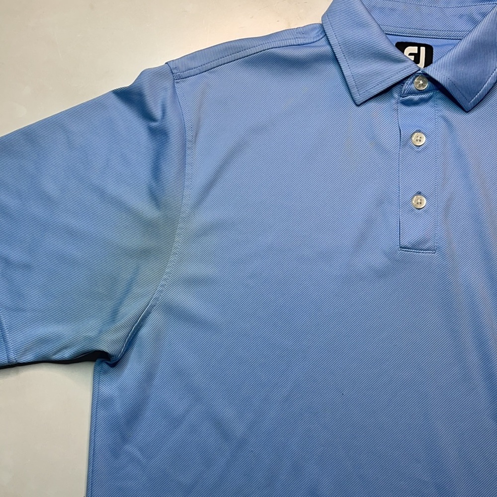 FootJoy Light Blue Polo - Picture 4 of 5